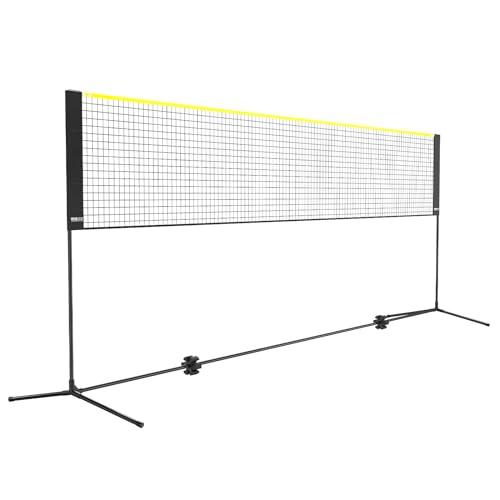 VEVOR Rete da Badminton Regolabile 420 cm con Accessori