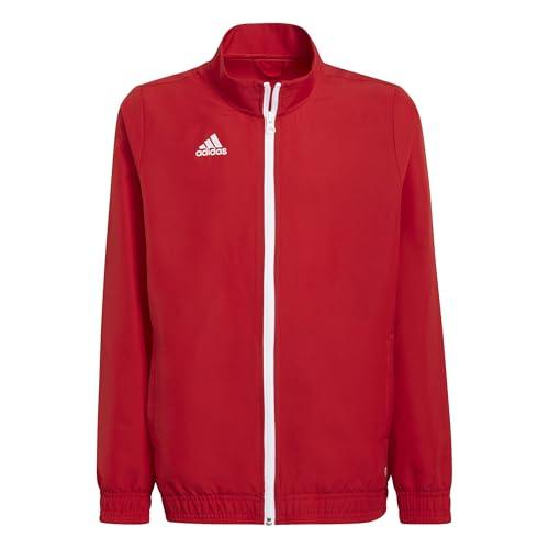 adidas Unisex - Bambini Entrada 22 Presentation Jacket, team power red 2, 11-12 Years