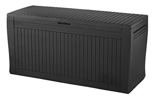 Keter Baule Comfy 270L Grafite Effetto Legno