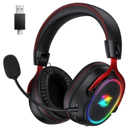 Cuffie Gaming Wireless Tri-Mode per PS5, PS4, PC e Dispositivi Mobili
