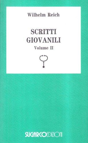 Scritti Giovanili di Wilhelm Reich