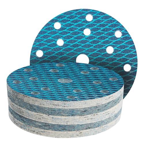 Dischi Abrasivi Diamantati 150mm - Grana Mista (60-320) per Levigatrice Orbitale