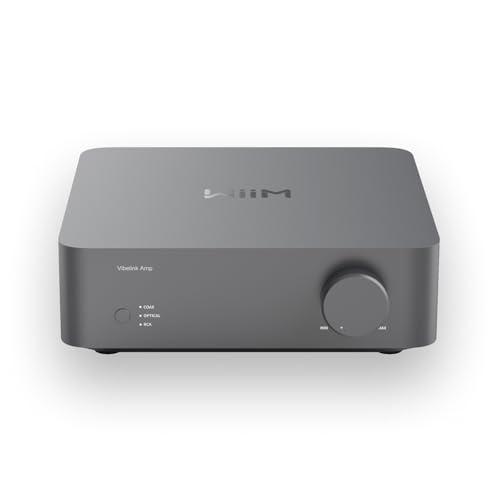 WiiM Vibelink Amp - Amplificatore di Potenza Hi-Res con DAC ESS e Tecnologia PFFB
