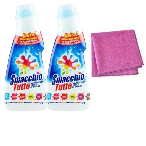 Smacchiatutto 2 x 250ml + Panno Microfibra Omaggio