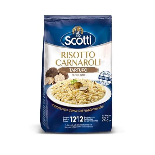 Riso Scotti - Risotto al Tartufo - Riso Carnaroli Senza Glutine - 210 gr