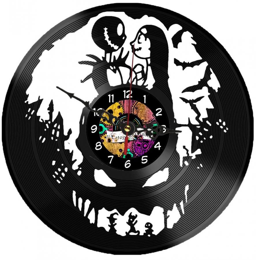 Orologio da Parete in Vinile - Nightmare Before Christmas
