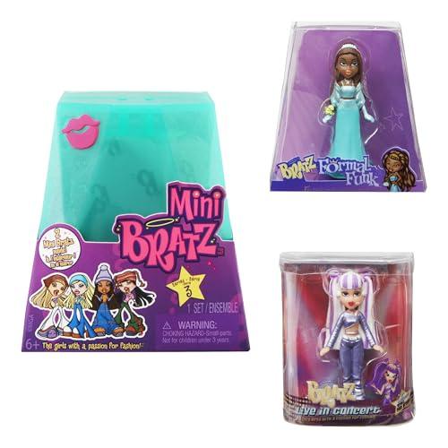 Miniverse Mini Bratz Serie 3 di MGA. Y2K Nostalgia. 2 Mini Bratz in Ogni Confezione. La Confezione Si Trasforma in un Espositore. Figurine da collezione per bambini e collezionisti. Età 6+