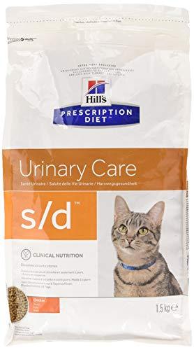 Hill's Prescription Diet Feline s/d Urinary Care - Alimento Secco per Gatti - 1.5 kg