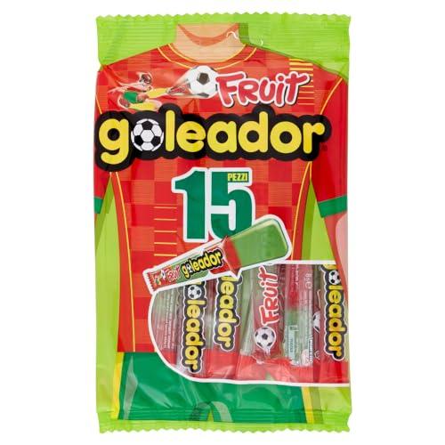 Goleador Fruit Doppia Caramella Gommosa Gusto Frutta - Confezione da 15