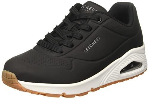 Skechers Uno Stand On Air, Sneaker Donna, Black Durabuck, 40 EU