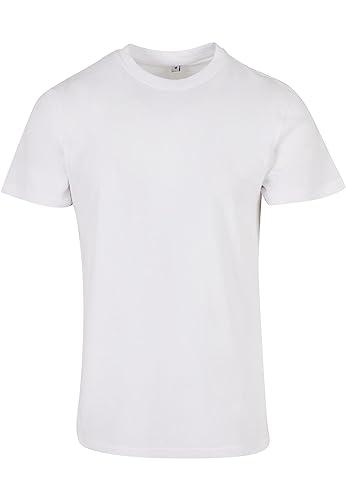 T-Shirt Uomo Build Your Brand Basic Girocollo Bianca