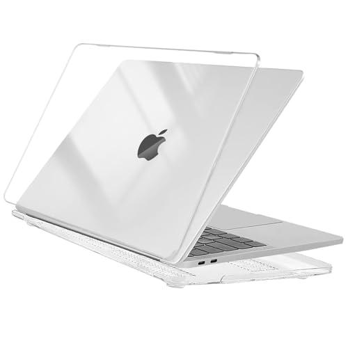 EooCoo Cover compatibile con MacBook Air 13,3 Pollici M1 A2337 A2179 A1932, Custodia Rigida in Plastica per 2020 2019 2018 con 13,3