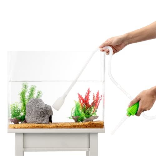 Sifone Aspirarifiuti per Acquario con Pompa Manuale