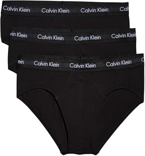 Calvin Klein Hip Brief 3pk - Slip Uomo a Vita Bassa (Confezione da 3)
