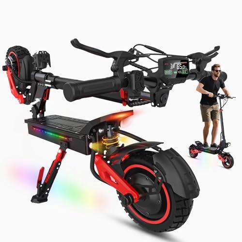 TYOKUM Monopattino Elettrico Adulto Fuoristrada 45-55KM