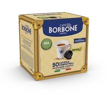 100 Capsule Caffè Borbone Miscela DEK Decaffeinato compatibili con Nescafé Dolce Gusto