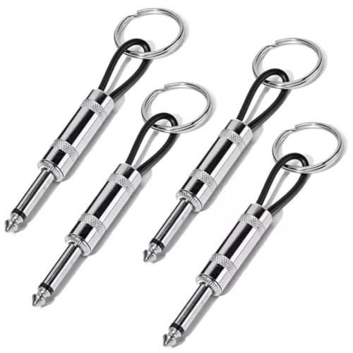 TEOZBLU 4 Pezzi Portachiavi Marshall Muro