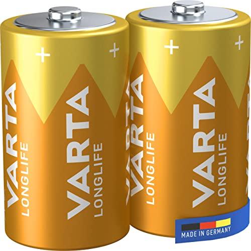 VARTA Longlife Batterie D Mono LR20 (Pacco da 2)