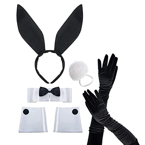 Set Costume da Coniglio Donna PMELCXD: Accessori Cosplay per Feste e Divertimento