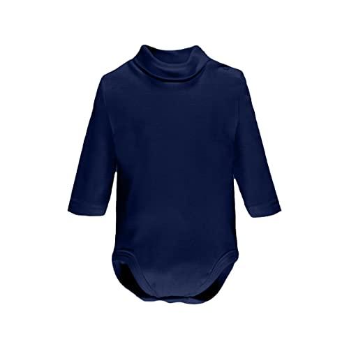 Ellepi Body Lupetto Manica Lunga Caldo Cotone Neonato Blu 2 Anni