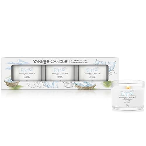 Yankee Candle Set Regalo Candele profumate Clean Cotton