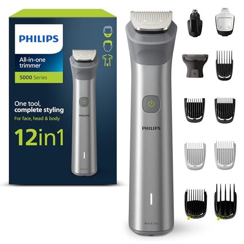 Philips Series 5000 Multigroom MG5950/15 - Rifinitore All-in-one 12 in 1