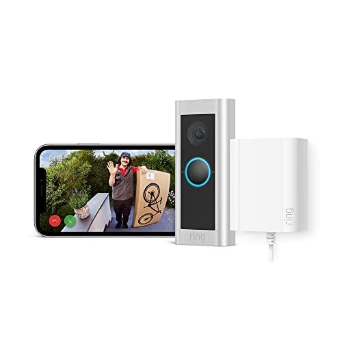 Ring Videocitofono Pro cablato (in precedenza Video Doorbell Pro 2) + alimentatore plug-in