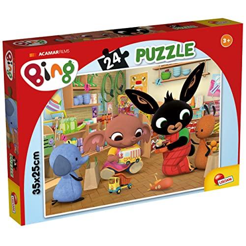 Lisciani Giochi Bing Puzzle M-Plus 24, At The Supermarket