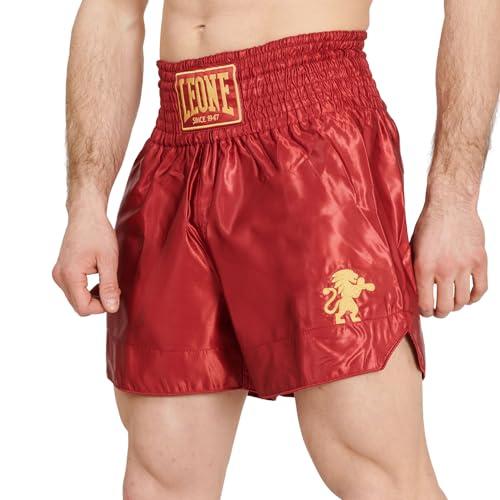 Leone 1947 Pantaloncini Kick Basic 2 Unisex - Adulto Bordeaux Legio M AB970