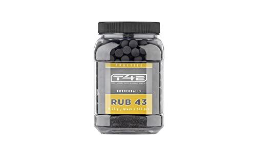 T4E Palline per Paintball Practice RUB 43, Cal. .43, 500 pz, Nere