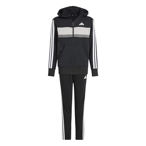 Adidas Seasonal Essentials Tiberio 3 Stripes Fleece Tracksuit Bambino