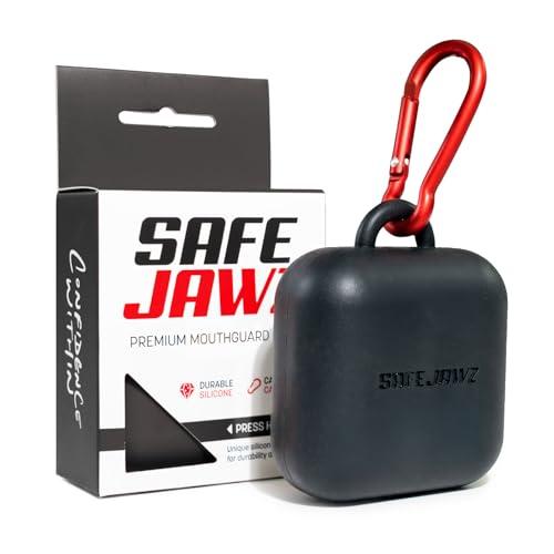 Custodia Paradenti SAFEJAWZ Premium con Moschettone - Nero