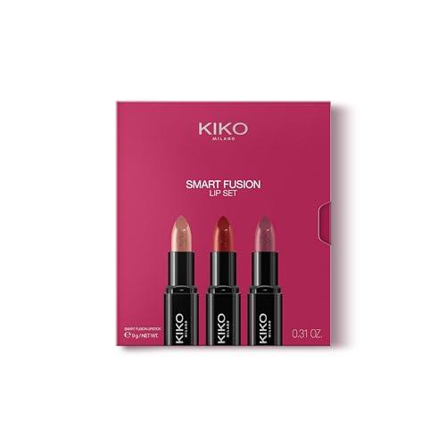 KIKO Milano Smart Fusion Lip Set - Kit Labbra Rossetti Luminosi