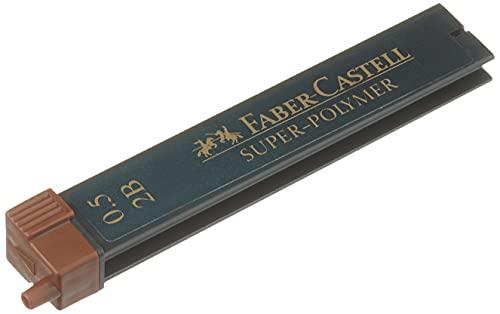 Faber-Castell Mine Super Polymer 0.5mm 2B (12 pezzi)