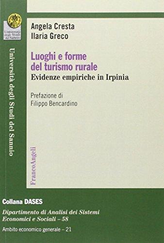 Luoghi e forme del turismo rurale. Evidenze empiriche in Irpinia