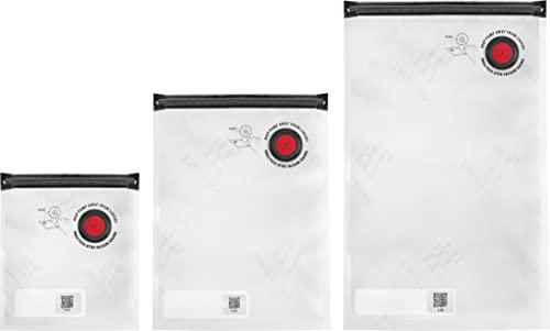 ZWILLING Fresh & Save Set di sacchetti sottovuoto, sacchetti salvafreschezza con chiusura a cerniera, set da 10 pezzi