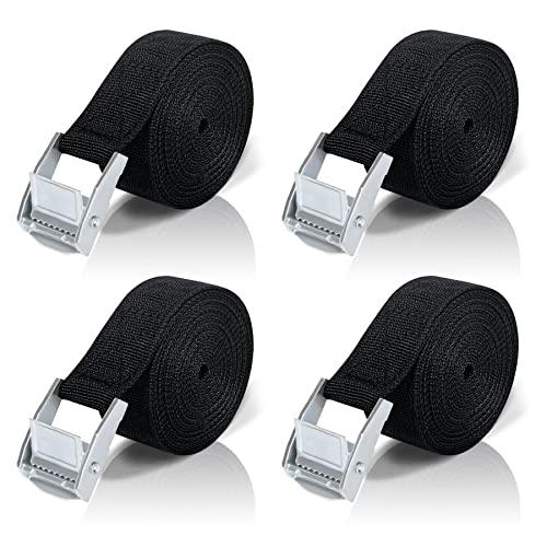 SOMLAW 5M Cinghie di Fissaggio a Cricchetto (Set da 4)