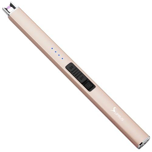 SUPRUS Accendino Elettrico ad Arco - Oro