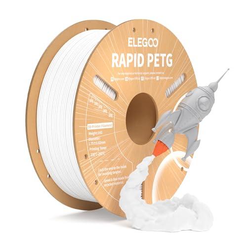 Filamento ELEGOO Rapid PETG Bianco 1,75 mm - 1 kg