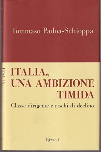 Italia, un'ambizione timida. Classe dirigente e rischi di declino