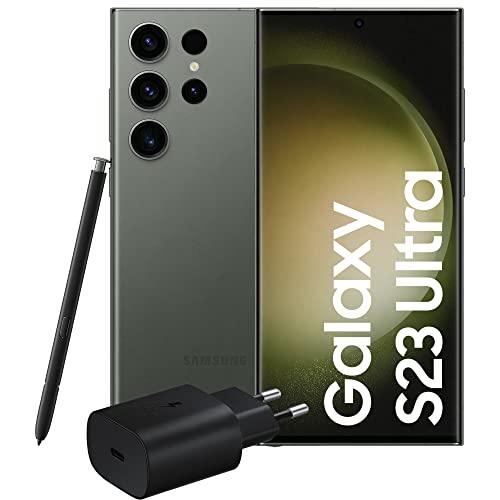 Samsung Galaxy S23 Ultra Verde - 256GB, 8GB RAM, Fotocamera 200MP, con Caricabatterie Incluso