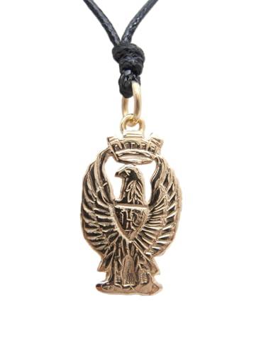 Ciondolo Polizia in Oro Giallo 18 Kt con Aquila Simbolo