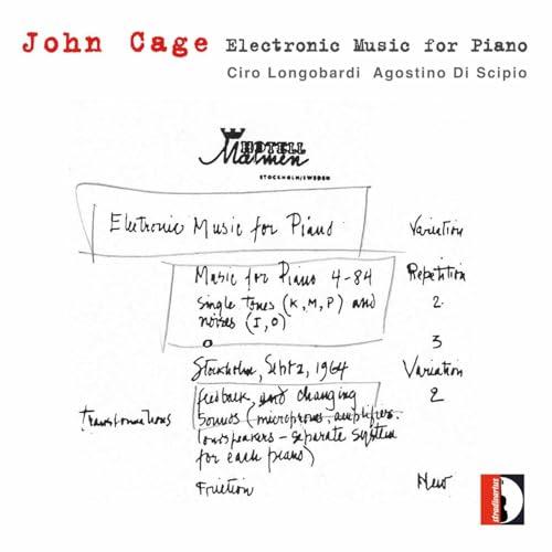 Cage: Electronic Music for Piano