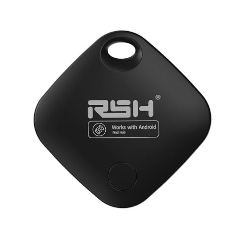 Air Tracker Tag per Android Luggage Tracker Tag Funziona con Google Find Hub App, Bluetooth Tracker Key Finder e Localizzatore di oggetti per bagagli, zaini, valigie, batteria sostituibile, 1 Pack