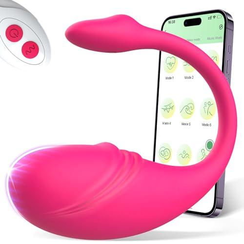 Uovo Vibrante Bluetooth Telecomandato Rosa - Vibratore Donna App