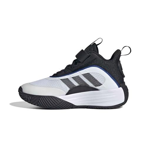 Adidas OwnTheGame 3.0 Scarpe Unisex Bambini e Ragazzi - Cloud White/Core Black