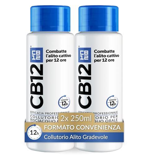 CB12 Collutorio Quotidiano Senza Alcol, 2x250ml