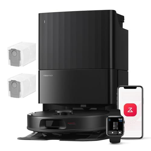 Roborock QV 35A Set Robot Aspirapolvere Lavapavimenti con Stazione Multifunzione