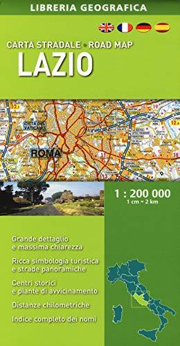 Carta Stradale Lazio 1: 200 000