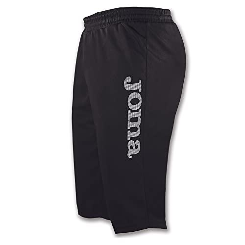 Joma Luxor Pantaloni Capri Unisex - Adulto, Nero, M